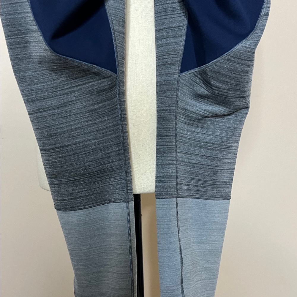 Nike Women's Dri Fit Gray and Blue Training Tights - Picture 15 of 17